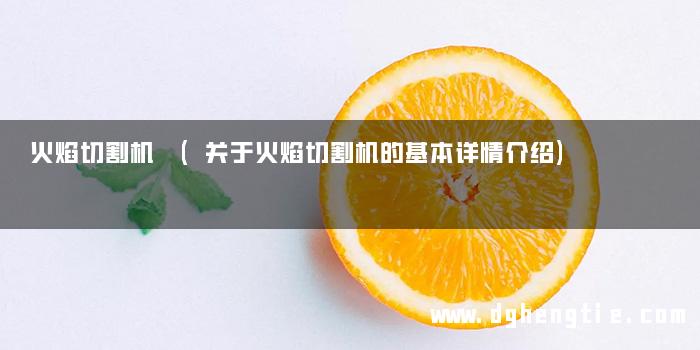 火焰切割机 (关于火焰切割机的基本详情介绍)